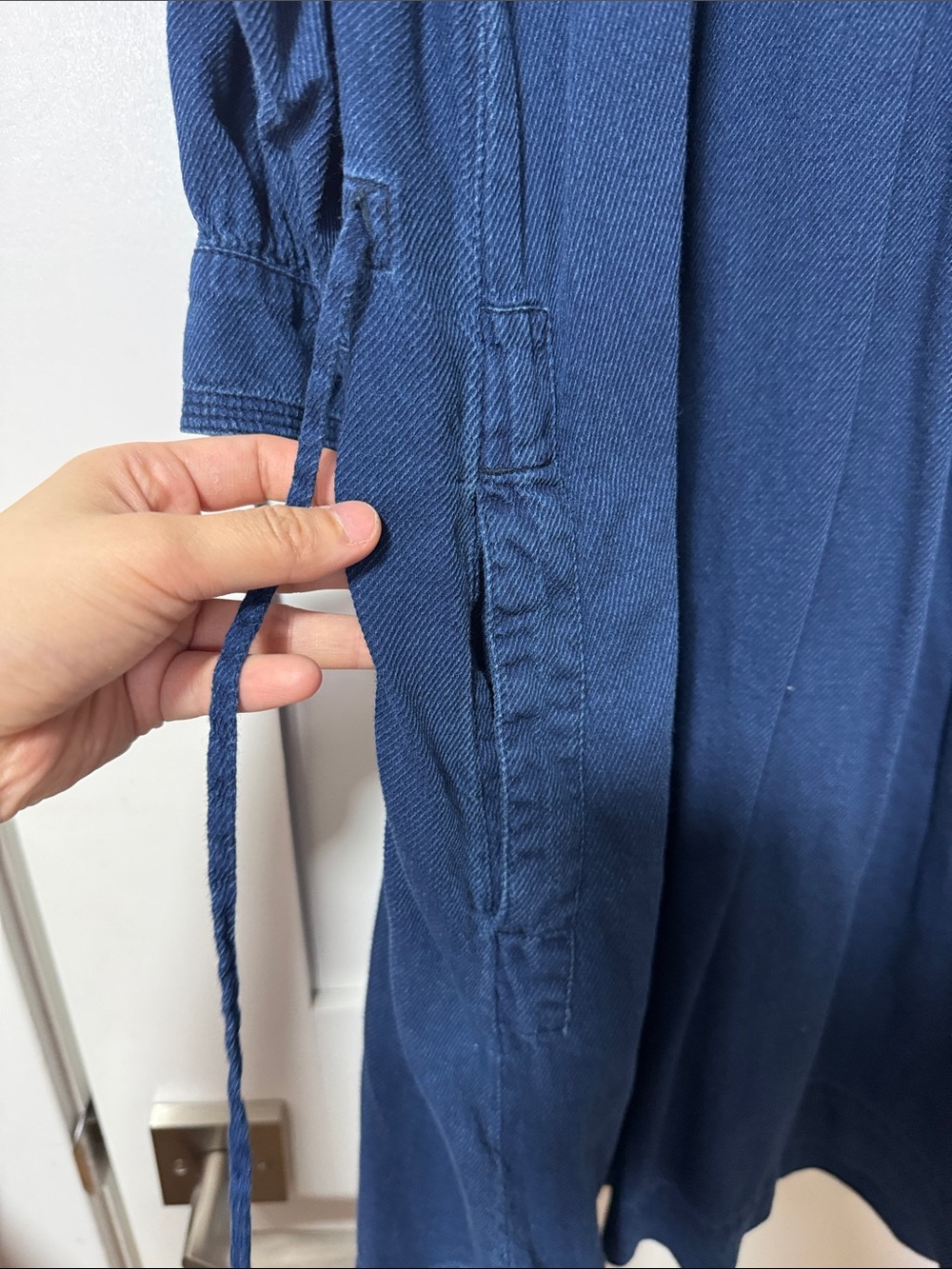 Scotch & Soda Indigo Blue Oversized Tunic Top - Picture 3 of 4